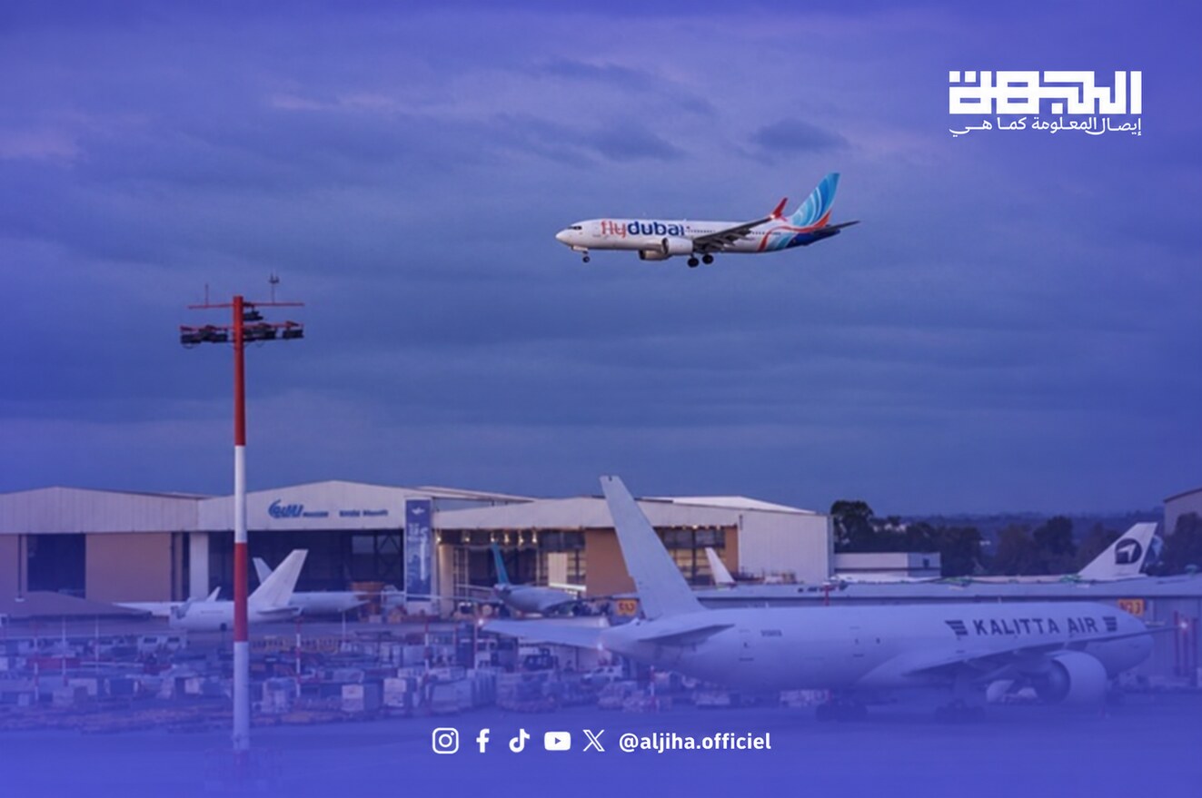 طائرة فلاي دبي خلال الهبوط، صورة أرشيفية بهوية الجهة